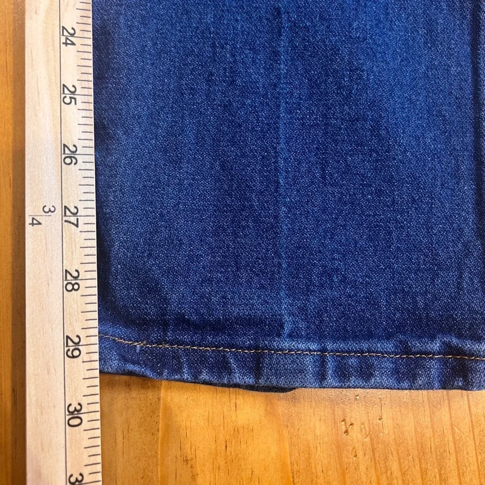 Wrangler 13MWZ Cowboy Cut Rigid Denim Jeans Indigo Blue 35x30 High Rise Straight